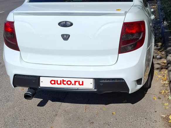 2014 Lada (ВАЗ) Granta Sport I, белый, 500000 рублей - вид 5