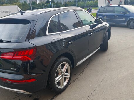 2018 Audi Q5 II (FY), чёрный, 3500000 рублей, вид 3