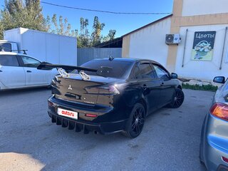 2008 Mitsubishi Lancer X, чёрный, 1200000 рублей, вид 3