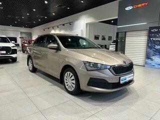 2021 Skoda Rapid II, коричневый, 1420000 рублей, вид 3