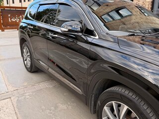 2019 Hyundai Santa Fe IV, чёрный, 2850000 рублей, вид 3