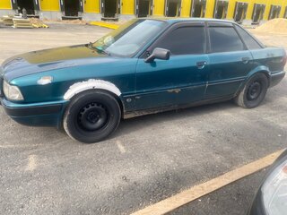 1993 Audi 80 V (B4), зелёный, 130000 рублей, вид 4