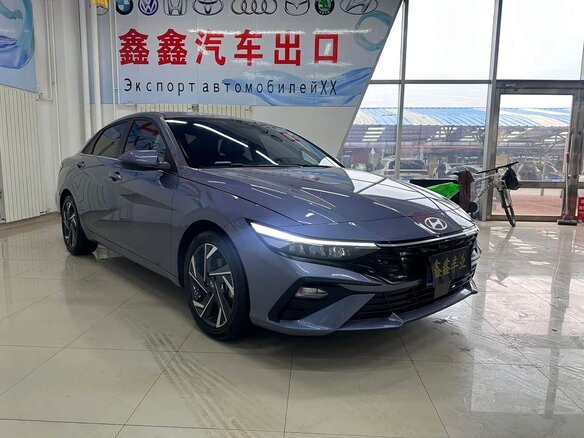 2023 Hyundai Elantra VII (CN7) Рестайлинг, фиолетовый, 1912113 рублей - вид 2