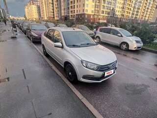 2019 Lada (ВАЗ) Granta I Рестайлинг, серебристый, 695000 рублей, вид 2