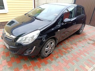 2012 Opel Corsa D Рестайлинг II, чёрный, 650000 рублей, вид 1