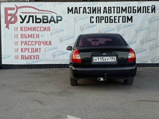 2008 Hyundai Accent ТагАЗ II, чёрный, 379000 рублей, вид 5