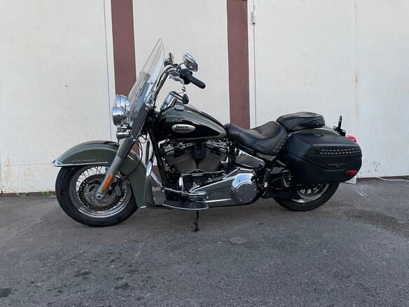2021 Harley-Davidson Heritage, зелёный, 1598000 рублей - вид 17