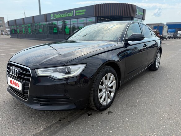 2011 Audi A6 IV (C7), чёрный