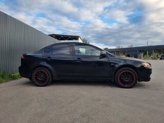 2010 Mitsubishi Lancer X, чёрный, 420000 рублей, вид 3