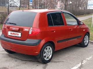 2008 Hyundai Getz I Рестайлинг, красный, 390000 рублей, вид 3