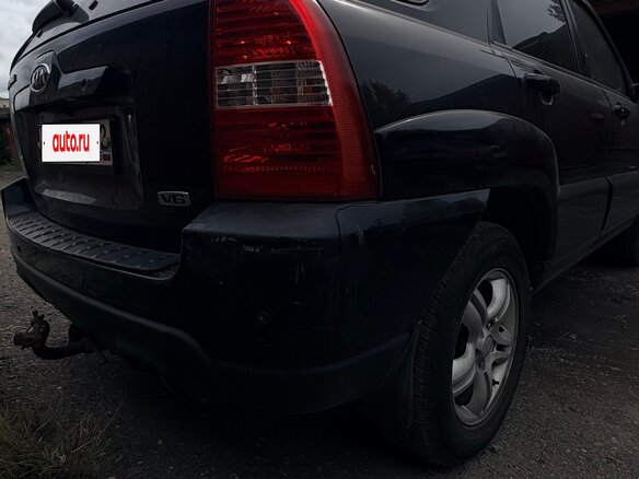2005 Kia Sportage II, чёрный, 700000 рублей - вид 1