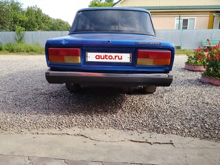 1999 Lada (ВАЗ) 2107, синий, 89000 рублей, вид 3