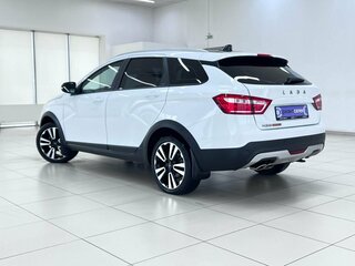 2020 Lada (ВАЗ) Vesta SW Cross I, белый, 1150000 рублей, вид 4