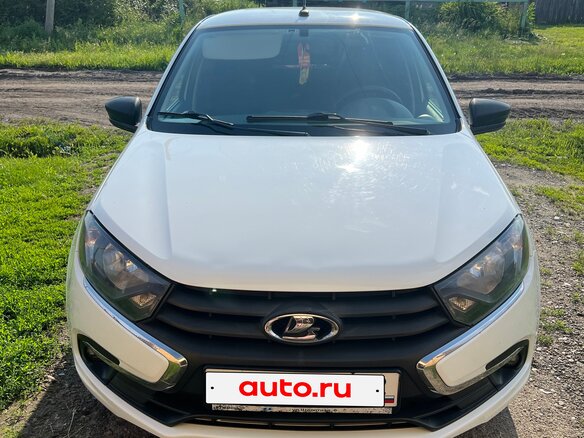 2018 Lada (ВАЗ) Granta I Рестайлинг, белый, 600000 рублей