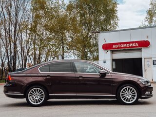 2016 Volkswagen Passat B8, пурпурный, 1370000 рублей, вид 3