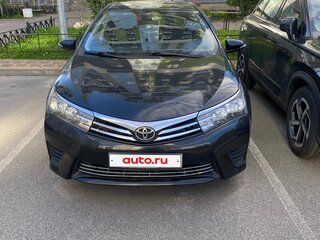 2013 Toyota Corolla XI (E160, E170, E180), чёрный, 1200000 рублей, вид 2