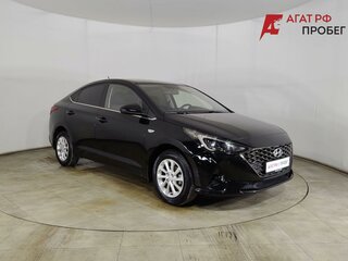 2021 Hyundai Solaris II Рестайлинг, чёрный, 1599000 рублей, вид 3