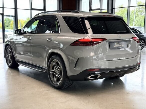 2025 Mercedes-Benz GLE 300 d II (V167) Рестайлинг, серый - вид 3