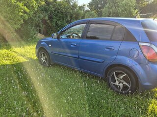2010 Kia Rio II Рестайлинг, синий, 430000 рублей, вид 4
