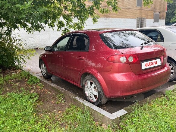 2006 Chevrolet Lacetti I, красный, 190000 рублей - вид 3