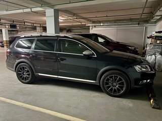 2012 Volkswagen Passat Alltrack B7, чёрный, 1500000 рублей, вид 4