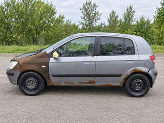 2003 Hyundai Getz I, серый, 200000 рублей, вид 2