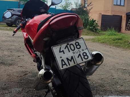 1998 Honda VTR 1000, красный, 270000 рублей, вид 3