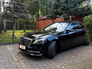 2017 Mercedes-Benz S-Класс 350 d VI (W222, C217) Рестайлинг, чёрный, 4950000 рублей, вид 2