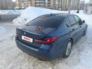 2022 BMW 5 серии 520d xDrive VII (G30/G31/G38) Рестайлинг, синий, 4800000 рублей, вид 3
