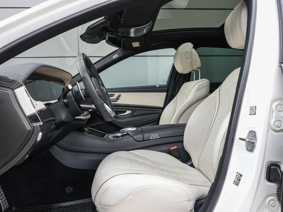 2019 Mercedes-Benz S-Класс 450 Long VI (W222, C217) Рестайлинг, белый, 6898000 рублей - вид 13