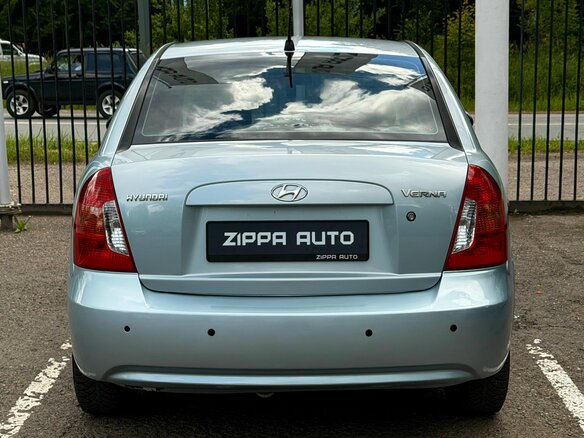 2006 Hyundai Verna II, серебристый, 579000 рублей - вид 5