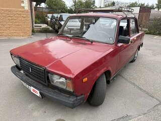2007 Lada (ВАЗ) 2107, пурпурный, 167000 рублей, вид 2