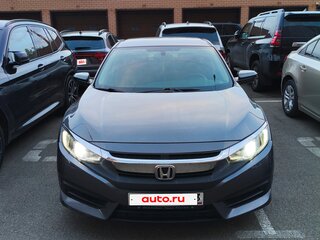 2016 Honda Civic X, серый, 1650000 рублей, вид 3
