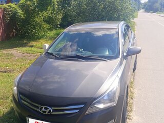 2016 Hyundai Solaris I Рестайлинг, белый, 700000 рублей, вид 1