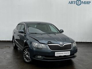 2014 Skoda Superb DSG II Рестайлинг, серый, 1015000 рублей, вид 3