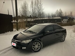 2008 Honda Civic VIII, чёрный, 499000 рублей, вид 1