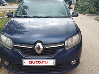 2015 Renault Logan II, синий, 400000 рублей, вид 1