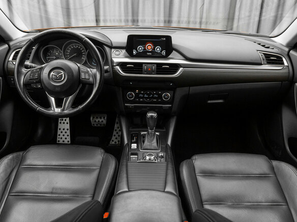 2016 Mazda 6 III (GJ) Рестайлинг, красный, 1740000 рублей - вид 9