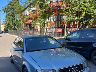 2001 Audi A4 II (B6), голубой, 370000 рублей, вид 2