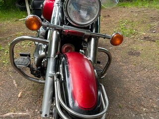 2004 Yamaha XVS1100, чёрный, 530000 рублей, вид 3