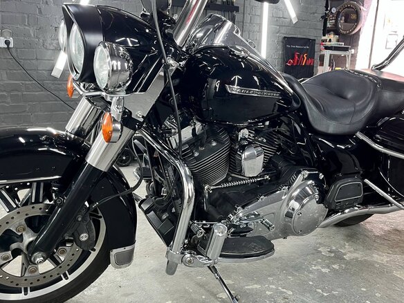 2014 Harley-Davidson Road King, чёрный, 1350000 рублей - вид 9