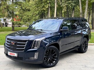 2019 Cadillac Escalade IV, синий, 3590000 рублей, вид 1
