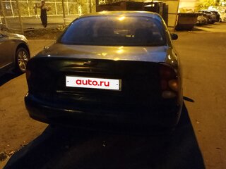 2007 Chevrolet Lanos I, чёрный, 155600 рублей, вид 2
