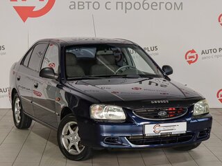 2011 Hyundai Accent ТагАЗ II, синий, 670000 рублей, вид 1