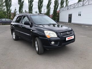 2008 Kia Sportage II, чёрный, 850000 рублей, вид 4