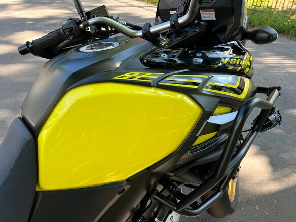 2019 Suzuki V-Strom 1000, жёлтый, 855000 рублей - вид 7