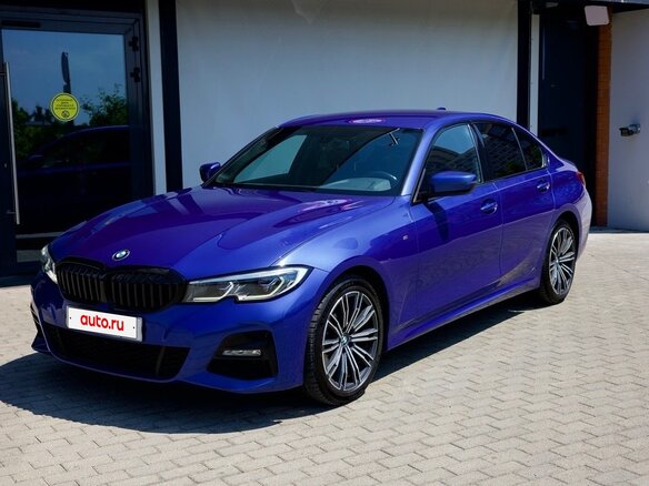 2020 BMW 3 серии 320d xDrive VII (G2x), синий, 4100000 рублей - вид 1