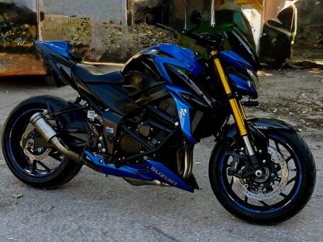 2017 Suzuki GSX-S 750, синий, 870000 рублей, вид 1
