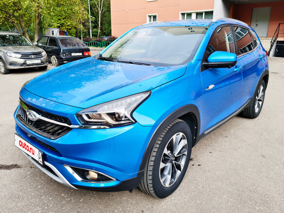 2019 Chery Tiggo 7 I, синий, 1300000 рублей