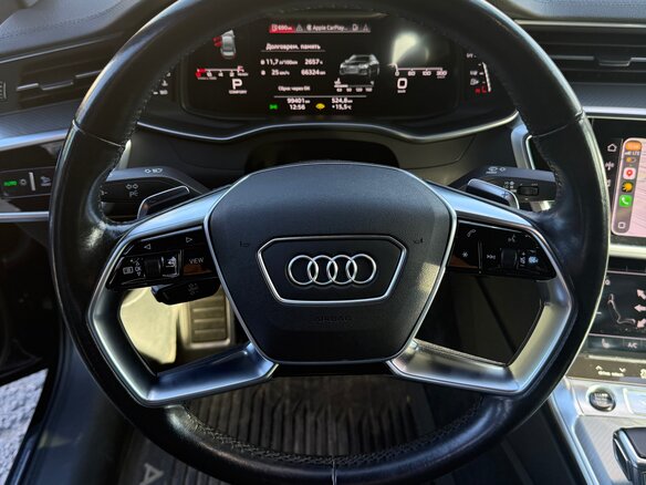 2021 Audi A6 45 TFSI V (C8), чёрный, 4000000 рублей - вид 6